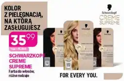 Koliber drogerie Schwarzkopf Creme Supreme Farba do włosów oferta