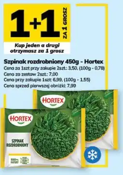 Hitpol Szpinak rozdrobniony Hortex oferta