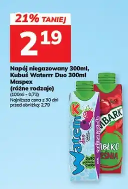 Hitpol Napój niegazowany Kubus Waterrr Duo oferta