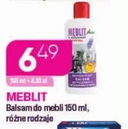 Koliber drogerie MEBLIT Balsam do mebli oferta
