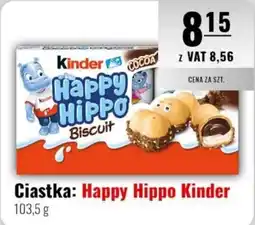 Eurocash Ciastka: Happy Hippo Kinder oferta