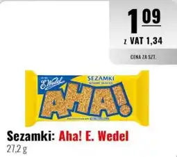 Eurocash Sezamki: Aha! E. Wedel oferta
