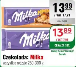 Eurocash Czekolada: Milka oferta