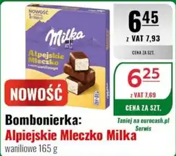 Eurocash Bombonierka: Alpejskie Mleczko Milka waniliowe oferta