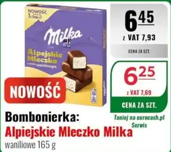 Bombonierka: Alpejskie Mleczko Milka waniliowe