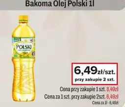 Vobiano Bakoma Olej Polski 1l oferta