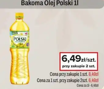 Bakoma Olej Polski 1l