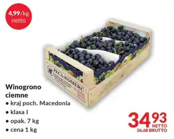 Winogrono ciemne PECA-KOMERC