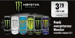Eurocash Napój energetyczny: Monster oferta