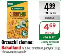 Eurocash Orzeszki ziemne Bakalland cebulka i śmietanka oferta