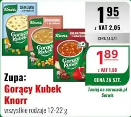 Eurocash Zupa: Gorący Kubek Knorr oferta