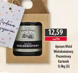 DUO-TES Apicom Miód Wielokwiatowy Prezentowy Kartonik oferta