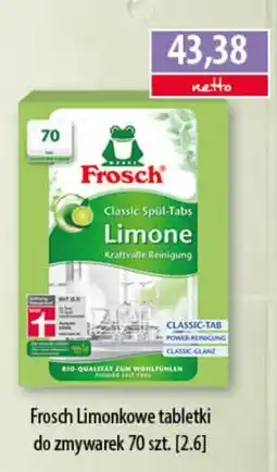 DUO-TES Frosch Limonkowe tabletki do zmywarek oferta