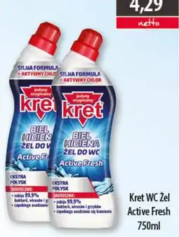 DUO-TES Kret WC Żel Active Fresh oferta