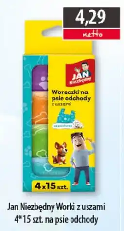 DUO-TES Woreczki na psie odchody z uszami oferta