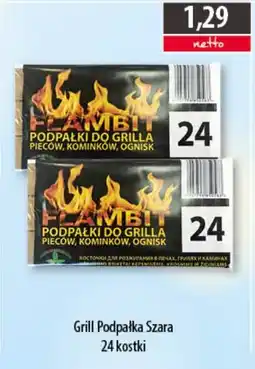 DUO-TES Grill Podpałka Szara oferta