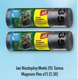 DUO-TES Jan Niezbędny Worki 35L Taśma Magnum Flex a15 oferta