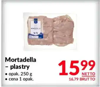 Mortadella - plastry