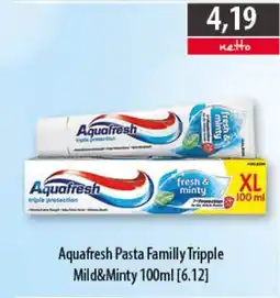 DUO-TES Aquafresh Pasta Family Tripple Mild&Minty oferta