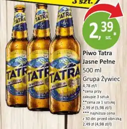 Passa Piwo Tatra Jasne Pełne oferta