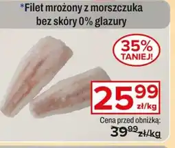 Vobiano Filet mrożony z morszczuka bez skóry 0% glazury oferta