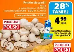 Carrefour Market Polskie pieczarki oferta