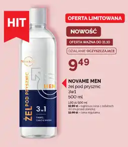 Ziko Dermo Novame Men żel pod prysznic 3w1 oferta