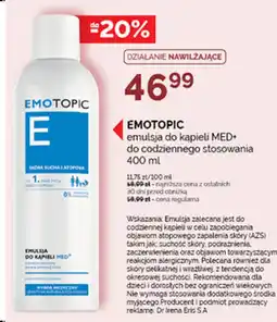 Ziko Dermo EMOTOPIC emulsja do kąpieli MED+ oferta