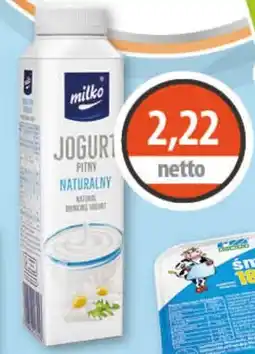 DUO-TES Jogurt Fitny Naturalny milko oferta