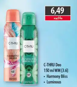 DUO-TES C-THRU Deo Harmony Bliss Luminous oferta