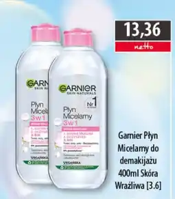 DUO-TES Garnier Płyn Micelarny do demakijażu oferta