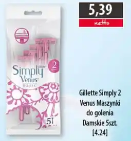 DUO-TES Gillette Simply Venus Maszynki do golenia Damskie oferta
