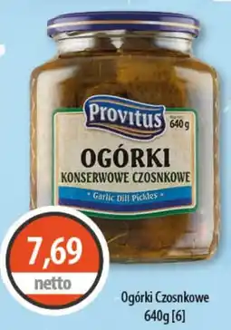 DUO-TES Provitus Ogórki Konserwowe Czosnkowe oferta