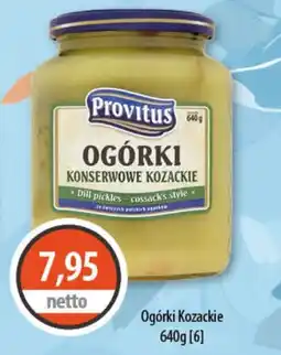 DUO-TES Provitus Ogórki Konserwowe Kozackie oferta