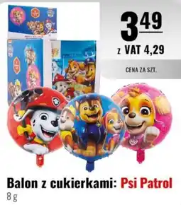 Eurocash Balon z cukierkami: Psi Patrol oferta