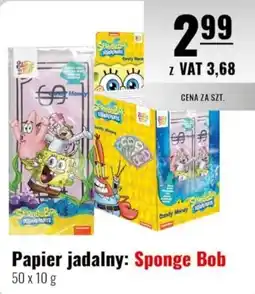 Eurocash Papier jadalny: Sponge Bob oferta