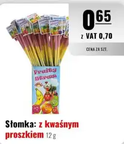 Eurocash Słomka Fruity Straw oferta