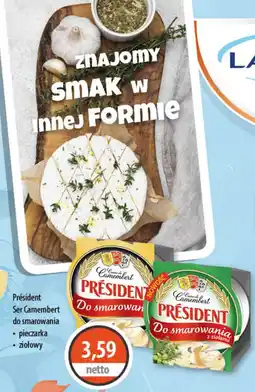 DUO-TES Président Ser Camembert do smarowania oferta