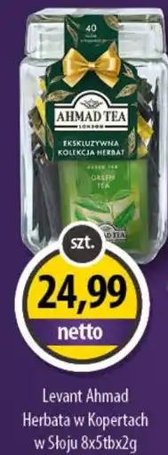 DUO-TES Herbata w Kopertach Levant Ahmad oferta