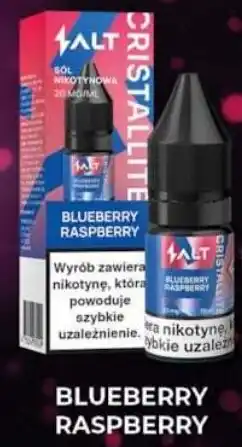 Eurocash Salt Cristallite Blueberry Raspberry oferta