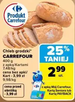 Carrefour Market Chleb grodzki CARREFOUR oferta