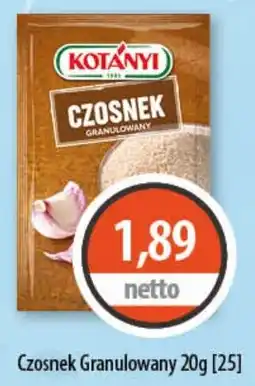 DUO-TES Czosnek Granulowany Kotányi oferta