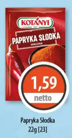 DUO-TES Papryka Słodka Kotányi oferta