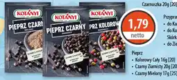 DUO-TES Pieprz Czarny Kotányi oferta