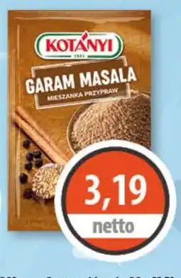 DUO-TES Garam Masala Mieszanka Przypraw Kotányi oferta