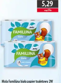 DUO-TES Mola Familijna biała papier toaletowy oferta