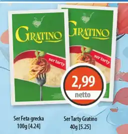 DUO-TES Ser Feta grecka Ser Tarty Gratino oferta