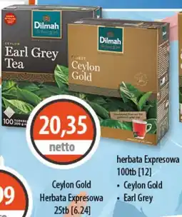 DUO-TES Dilmah Ceylon Gold Herbaty Expressowa oferta