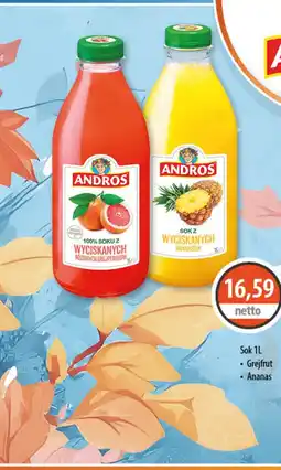 DUO-TES Sok z wyciskanych ananasów oferta