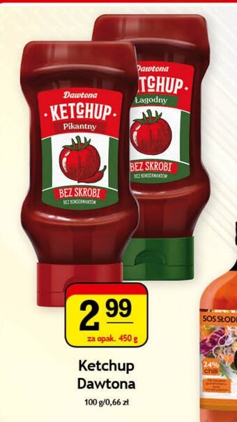 Ketchup Dawtona 450g